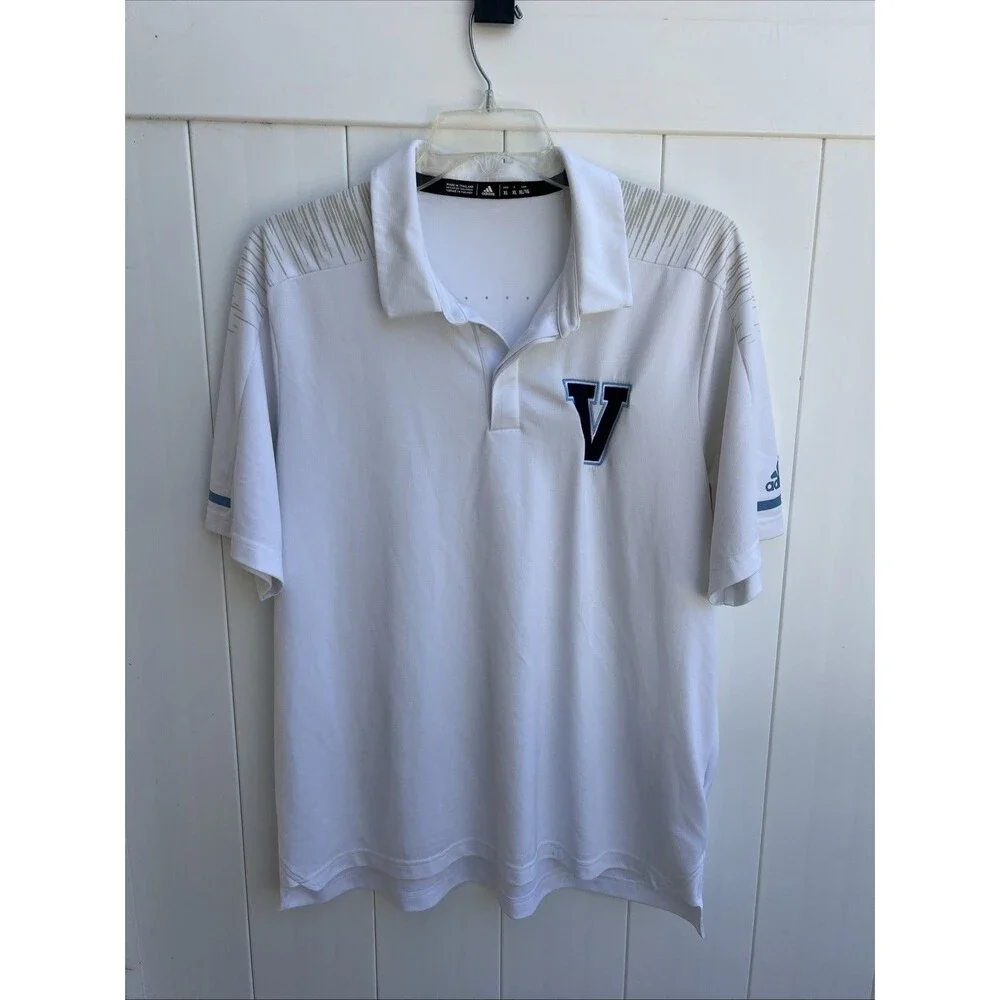Villanova Wildcats Polo Shirt Men's XL Adidas Climalite